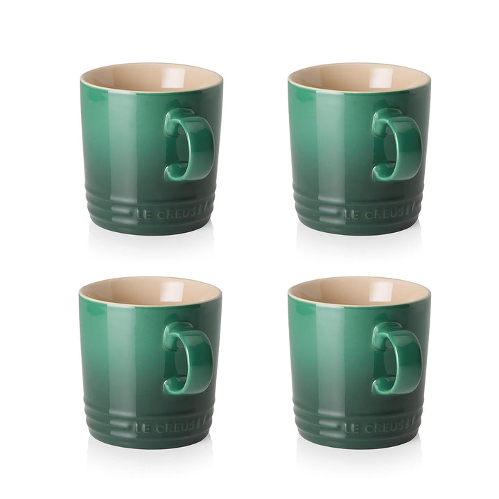 Le Creuset Juniper (Green) Standard Mug SET OF 4