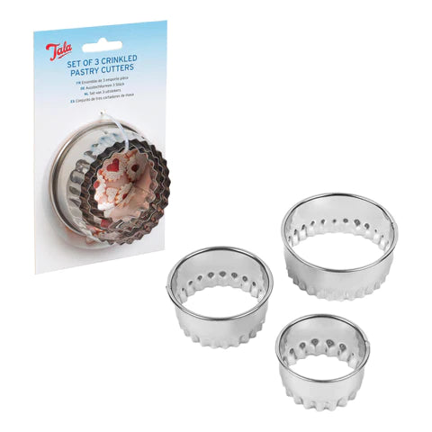 Tala Crinkled Pastry Cutters