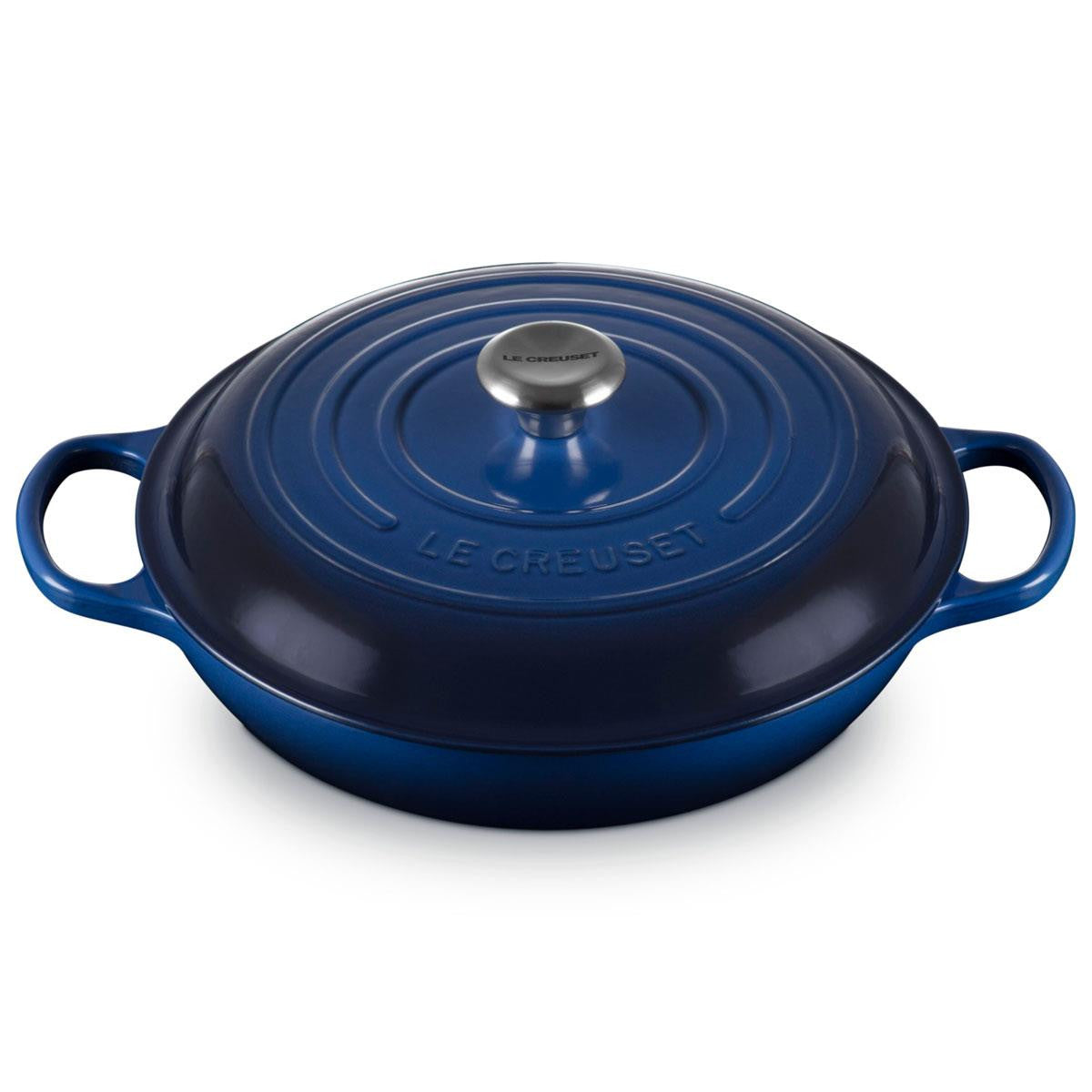 Le Creuset 30cm shallow LAPIS Casserole