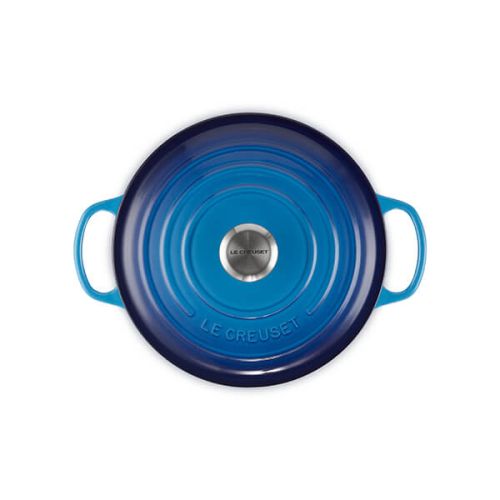 Le Creuset 28cm Azure Blue Casserole