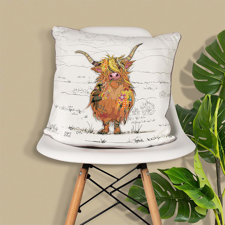 Bugart Hamish Highland Cow Cushion