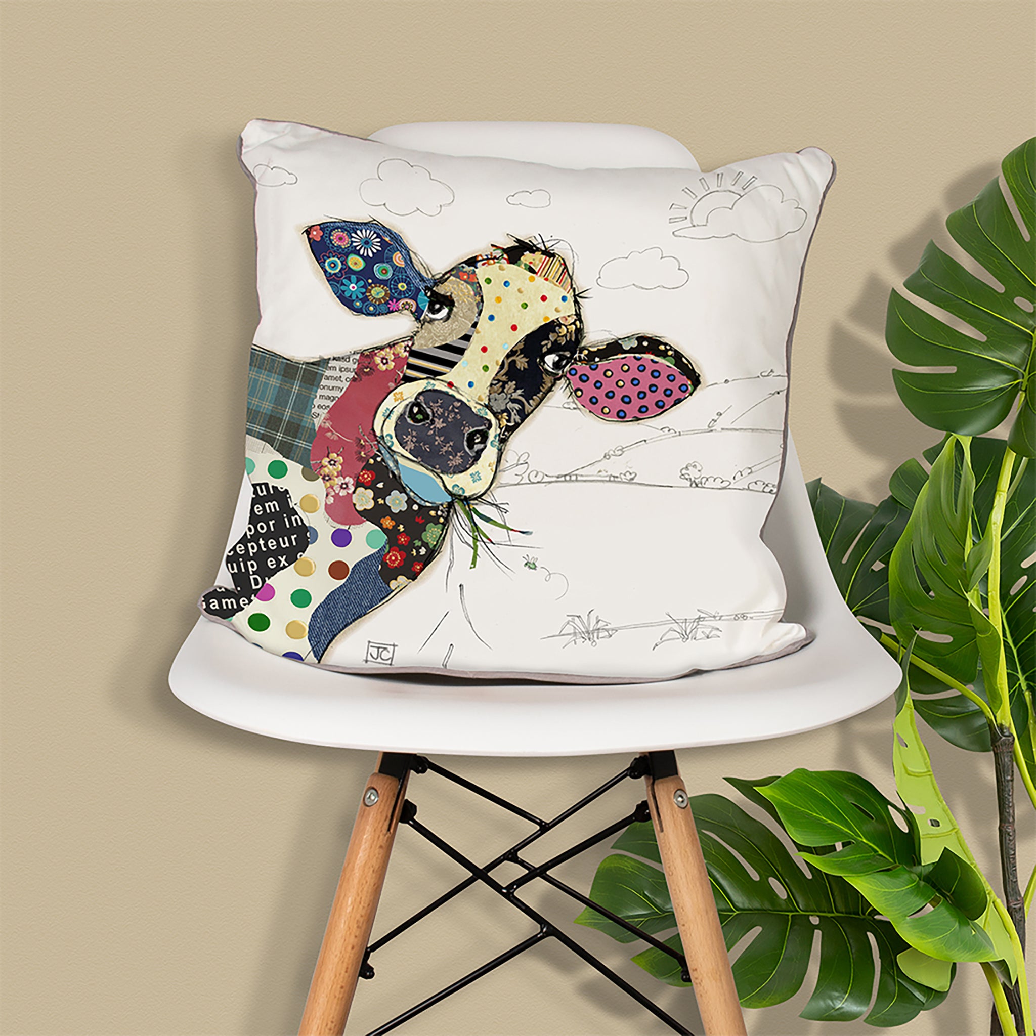 Bugart Connie Cow Cushion