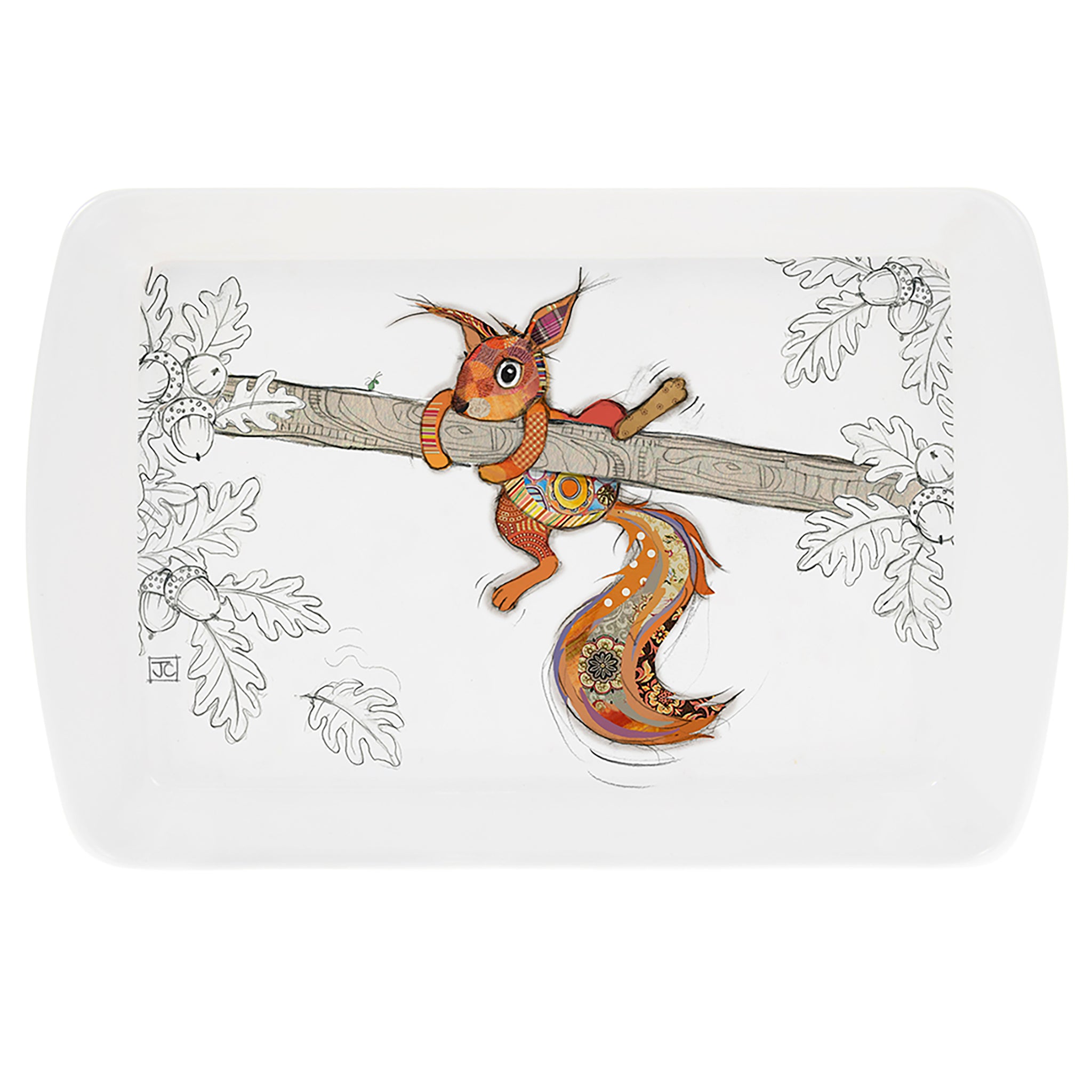 Bugart Sammy Squirrel Small Serving Tray
