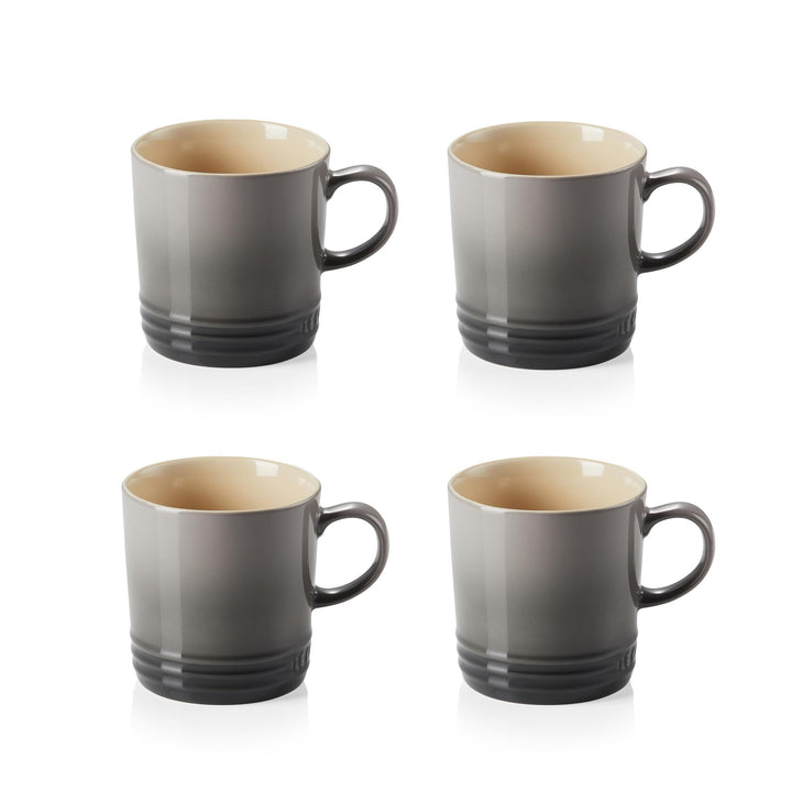 Le Creuset Flint Standard Mug SET OF 4