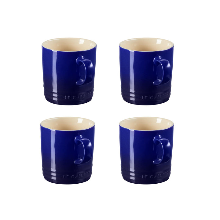 Le Creuset Indigo Standard Mug SET OF 4