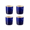Le Creuset Indigo Standard Mug set of 4