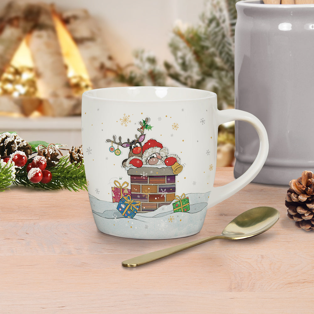 Bugart Santa Chimney Mug