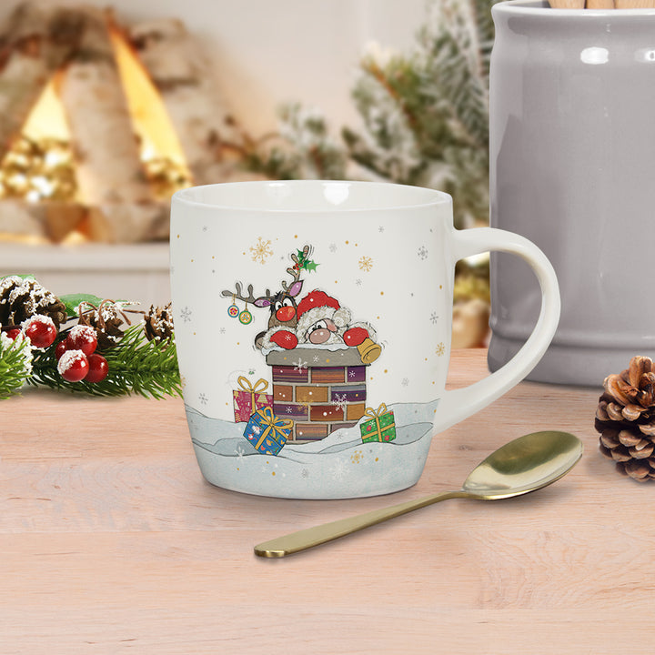 Bugart Santa Chimney Mug
