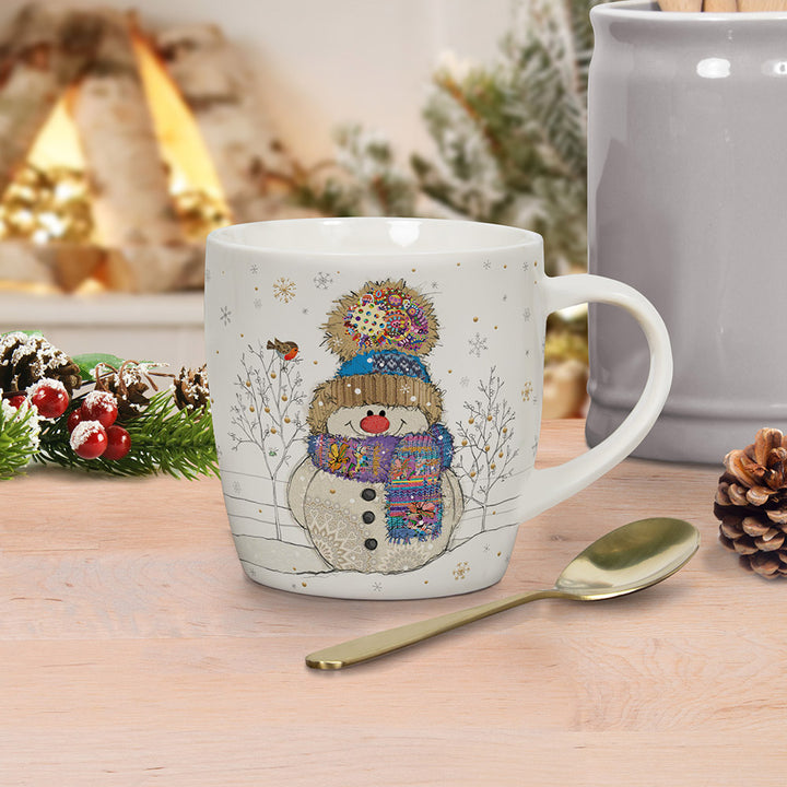 Bugart Snowman Mug