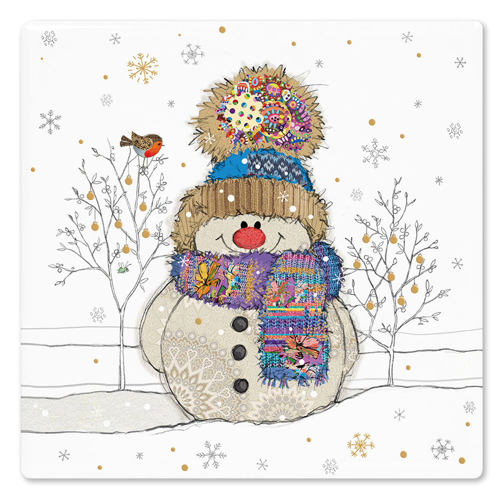 Bugart Snowman Coaster