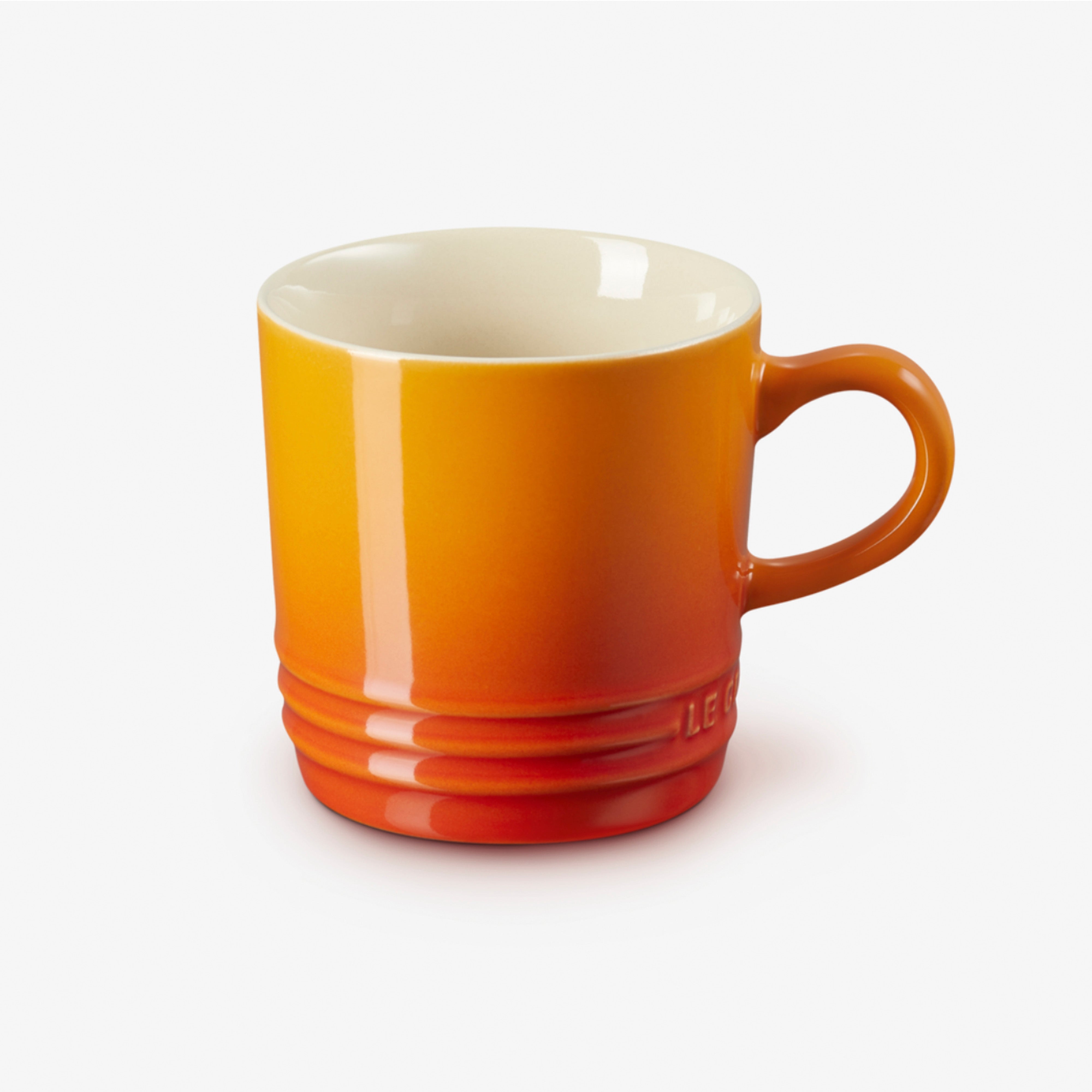 Le Creuset Volcanic Orange Cappucino Mug