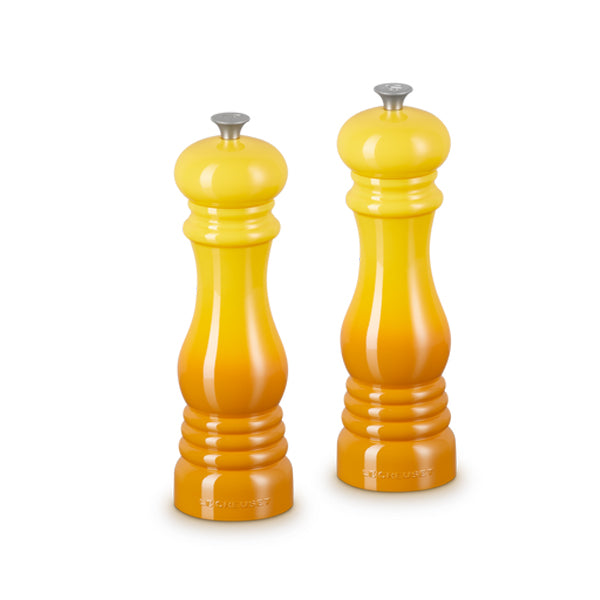 Le Creuset Set of 2 Salt & Pepper Mills Nectar