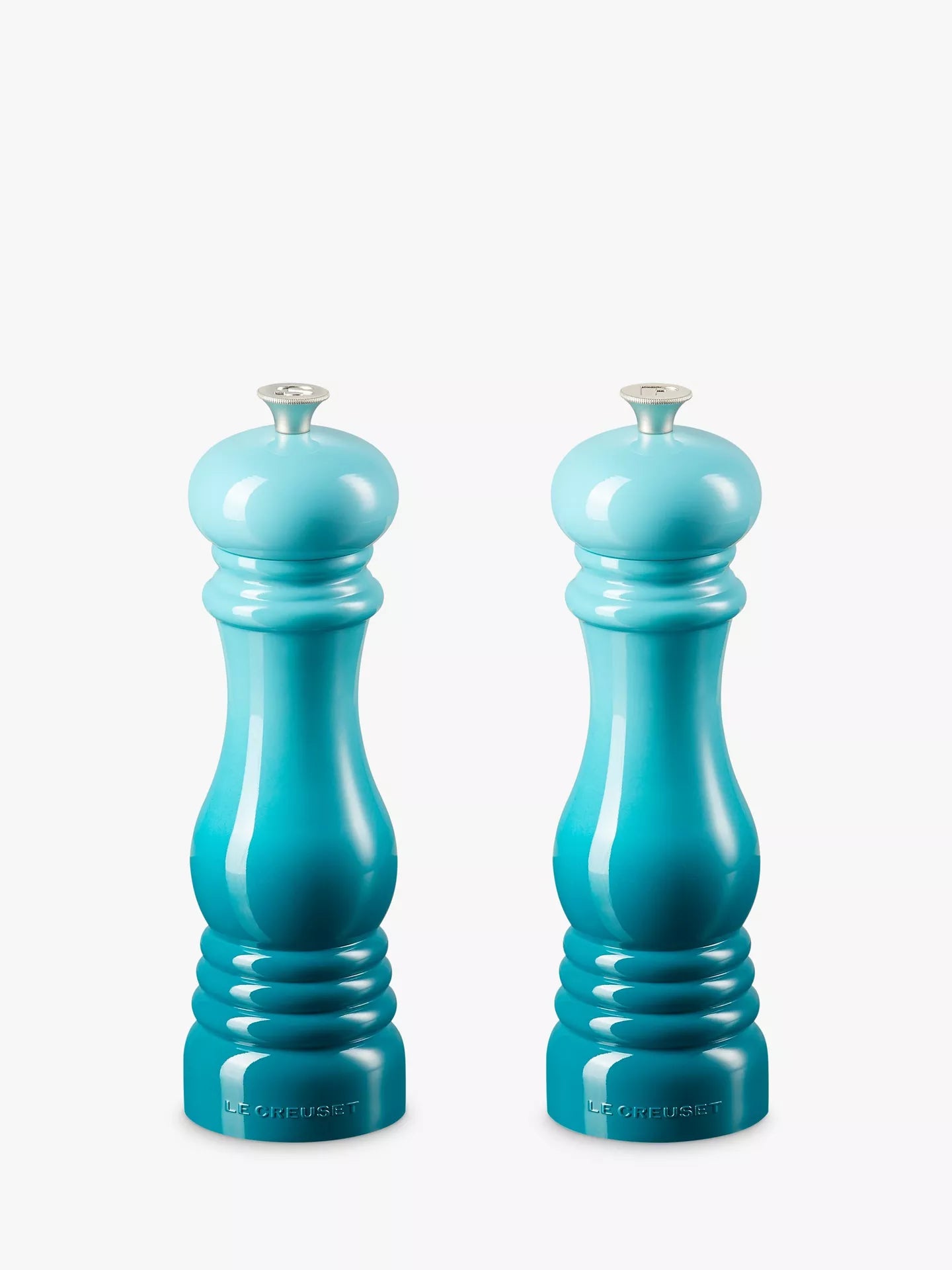 Le Creuset Set of 2 Salt & Pepper Mills Teal