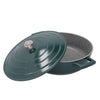Masterclass Cast Aluminium Shallow Casserole Hunter Green 28m