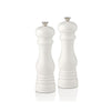 Le Creuset set of 2  salt and pepper mills White