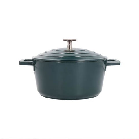 Masterclass Cast Aluminium Casserole Hunter Green 20cm