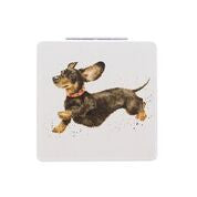 Wrendale Dachshund  Pocket Mirror