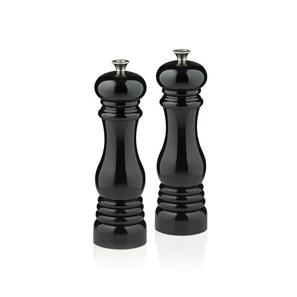 Le Creuset Set of 2 Salt & Pepper Mills Black