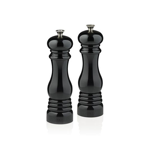 Le Creuset set of 2 salt and pepper mills Black