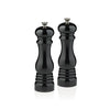 Le Creuset set of 2 salt and pepper mills Black