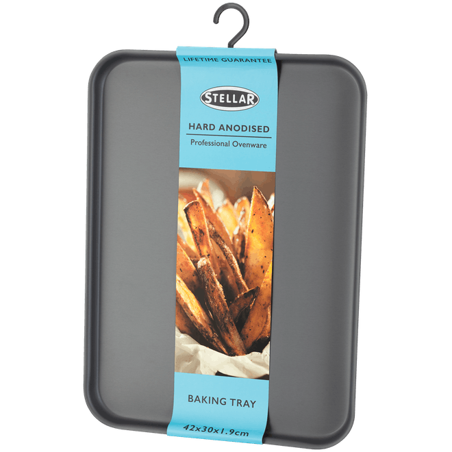 Stellar Hard Anodised 41x29x1.5cm Baking Tray
