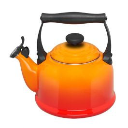 Le Creuset Volcanic Orange Traditional Kettle