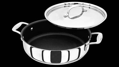 Stellar 7000 PROFILE 28cm Sauteuse - Non Stick-TWO SIDE HANDLES