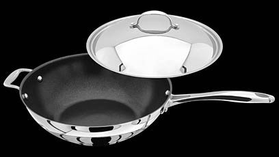 Stellar 7000 PROFILE 30cm Wok with Lid - Non Stick